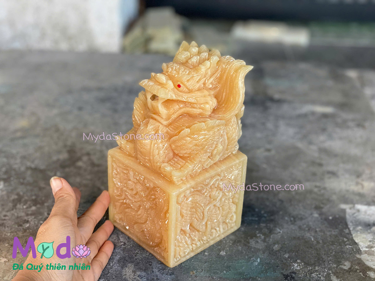 Ấn Rồng đá Ngọc Hoàng Long
