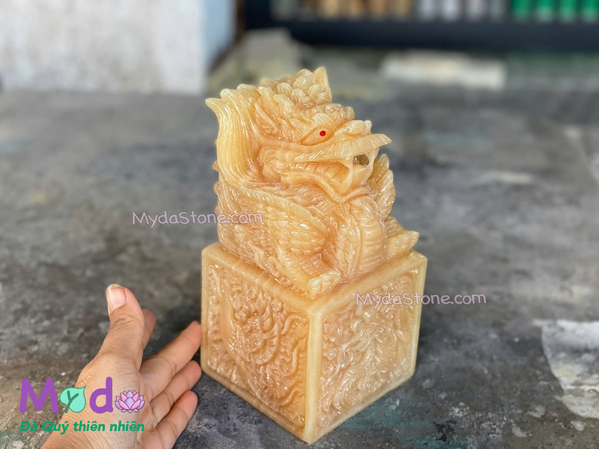 Ấn Rồng đá Ngọc Hoàng Long