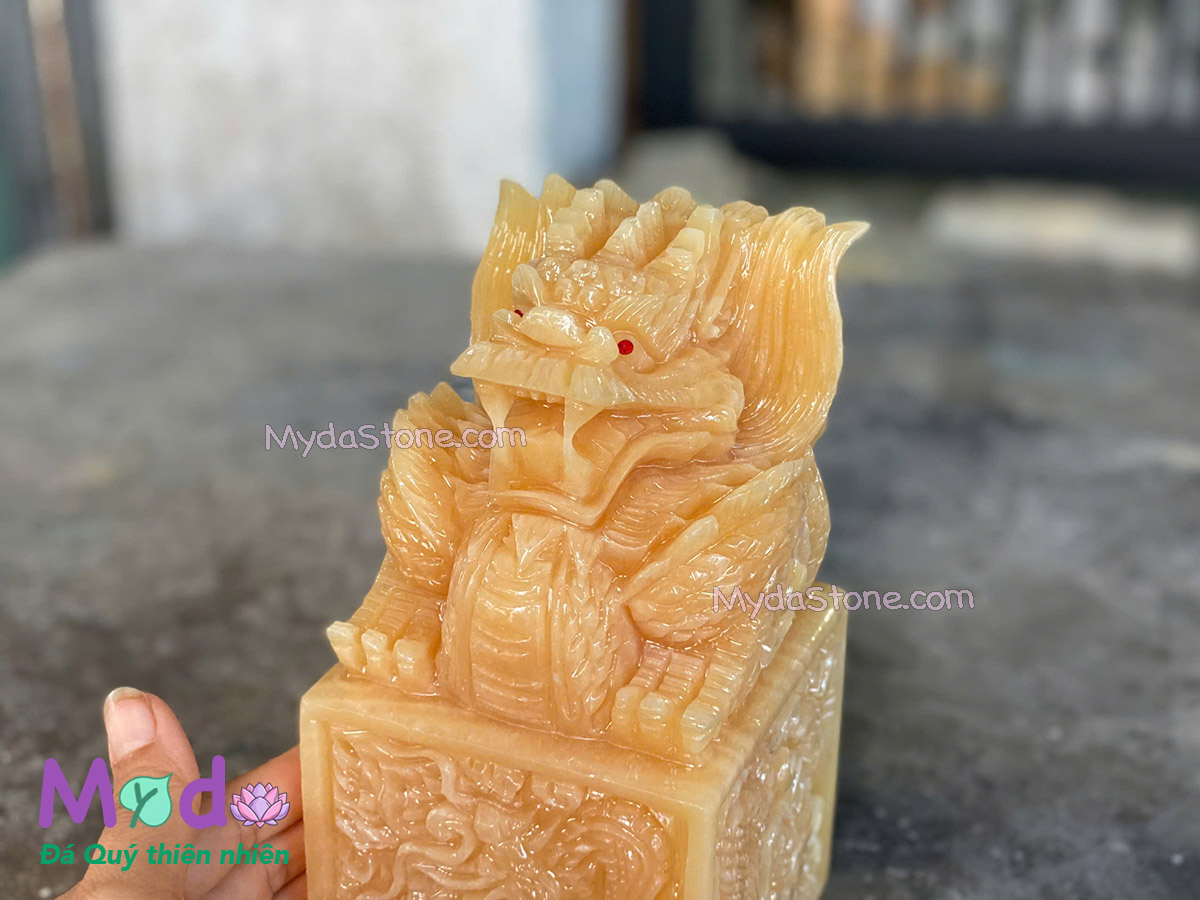 Ấn Rồng đá Ngọc Hoàng Long