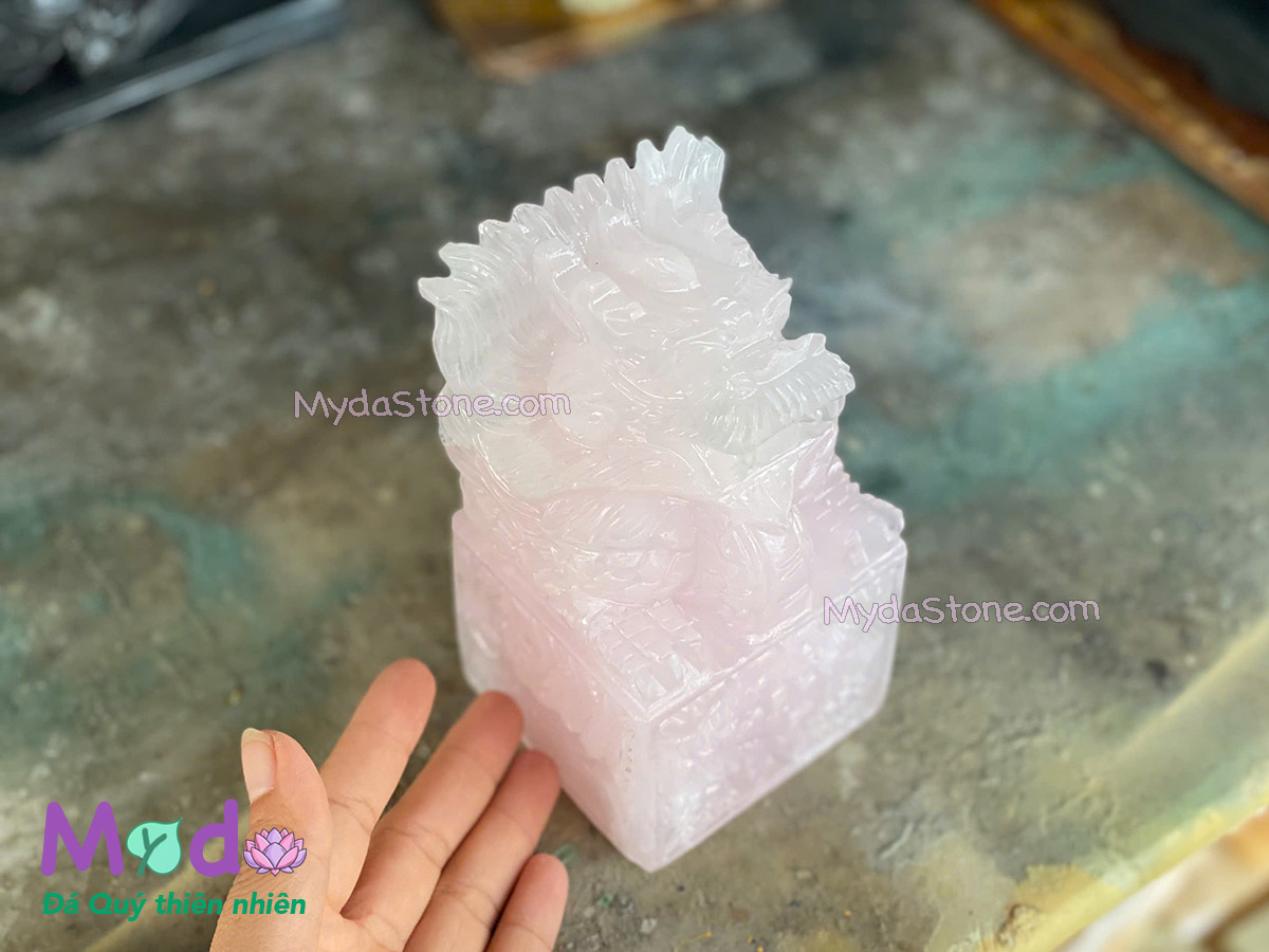 Ấn Rồng đá Ngọc Hồng