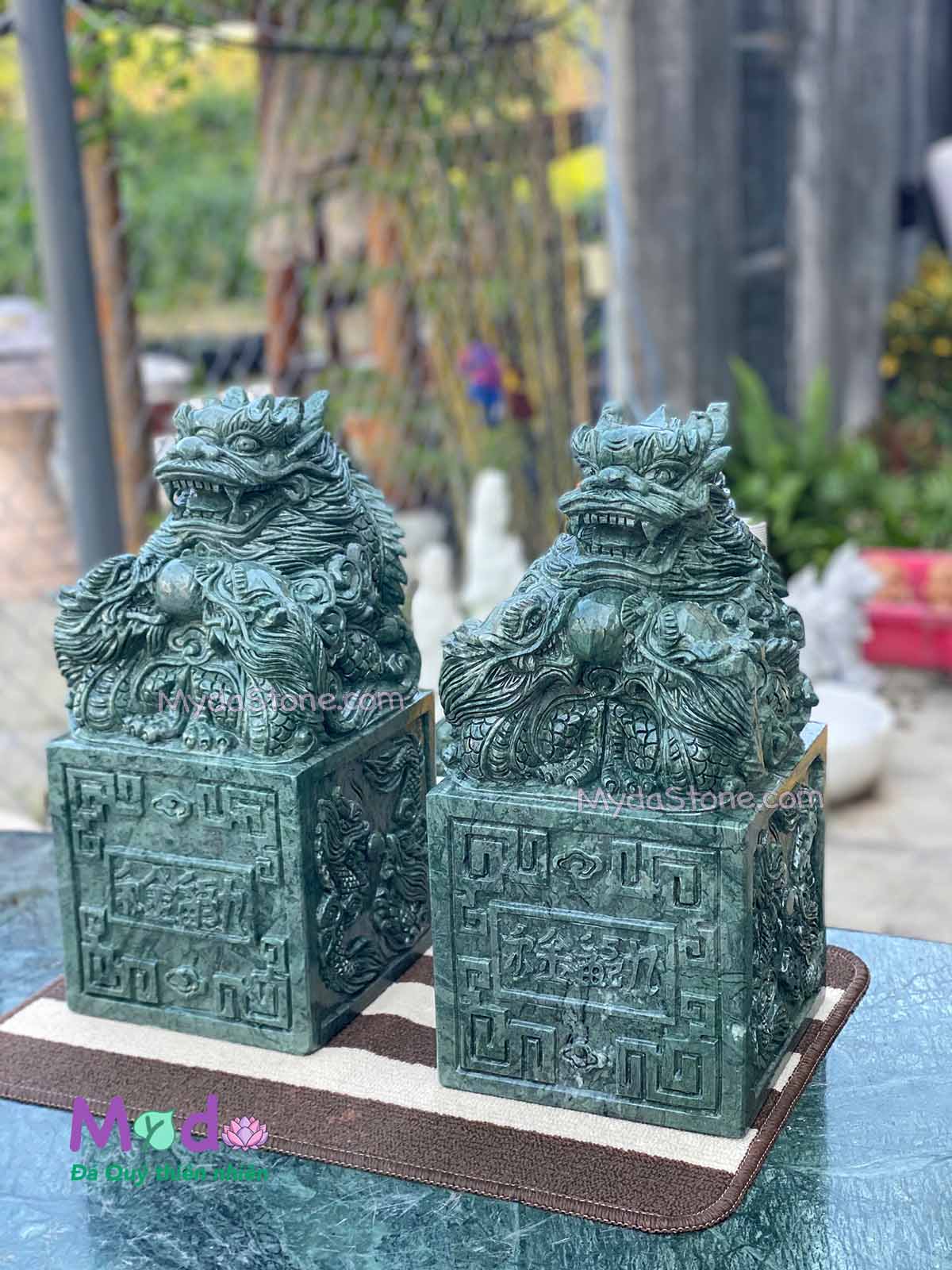 Ấn Rồng đá Xanh Ấn Độ