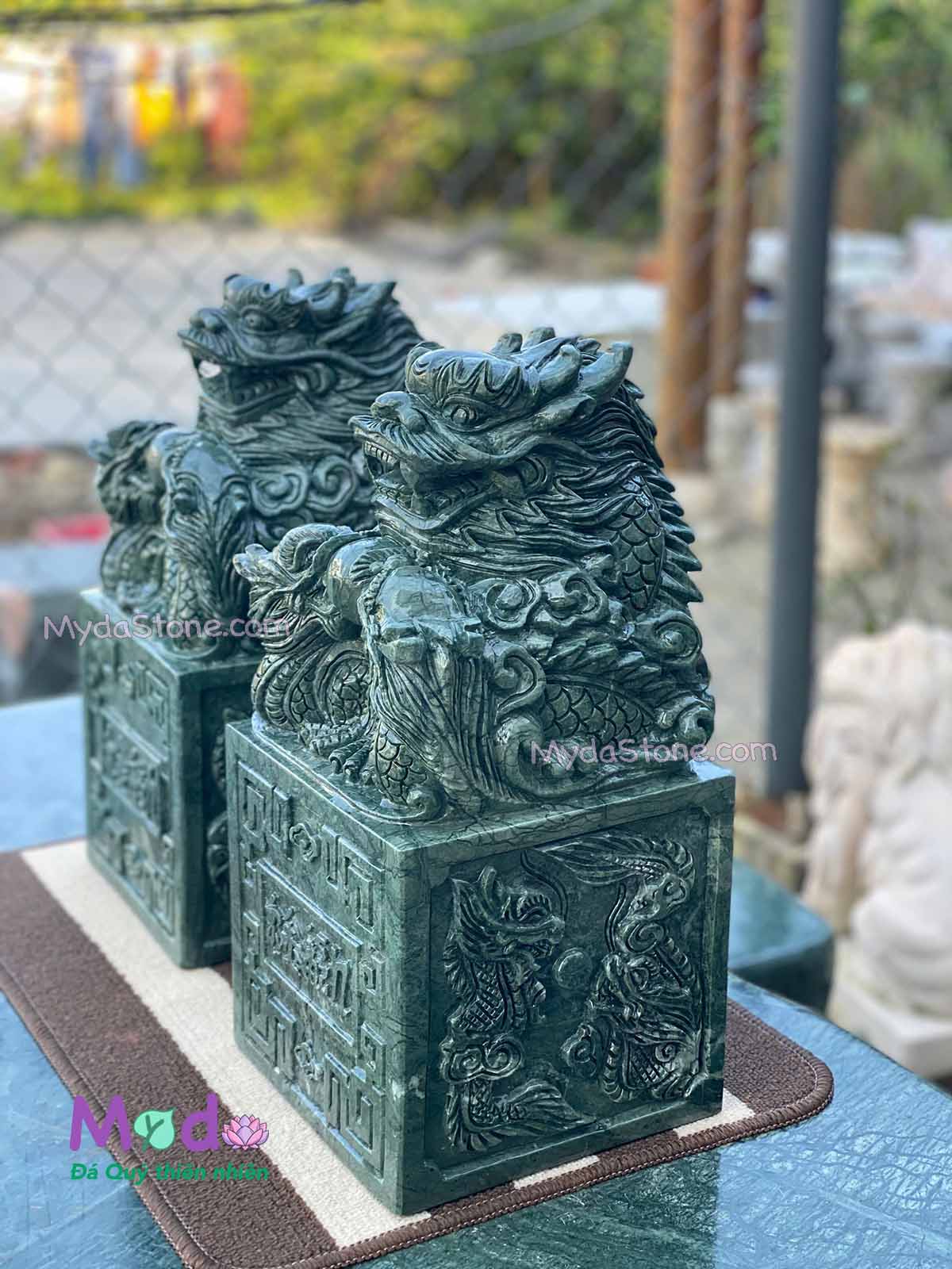 Ấn Rồng đá Xanh Ấn Độ