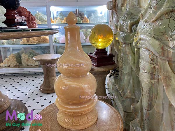 Bình Hồ Lô đá Ngọc Hoàng Long