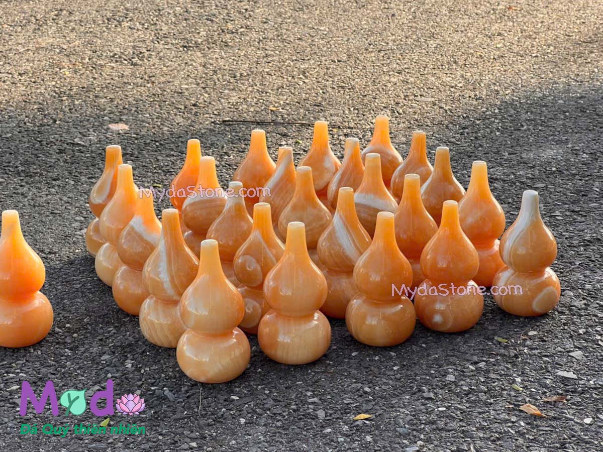 Bình Hồ Lô đá Ngọc Hoàng Long