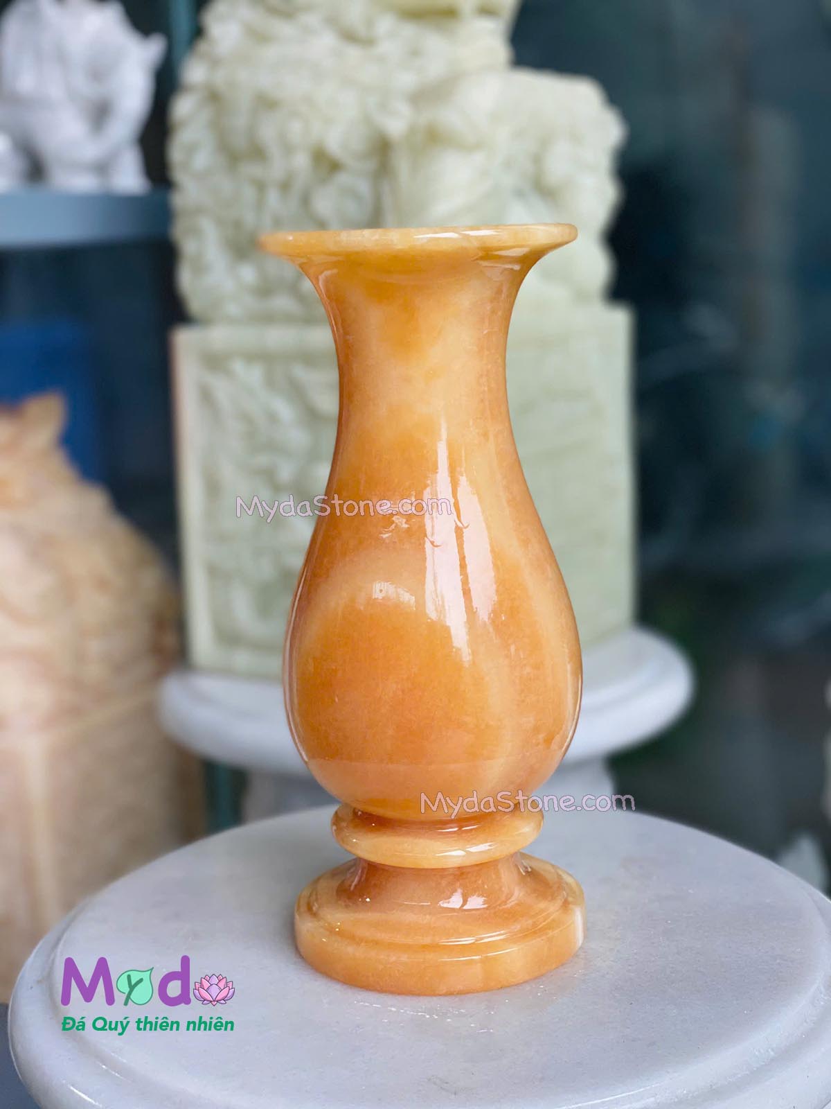 Bình Hoa đá Ngọc Hoàng Long
