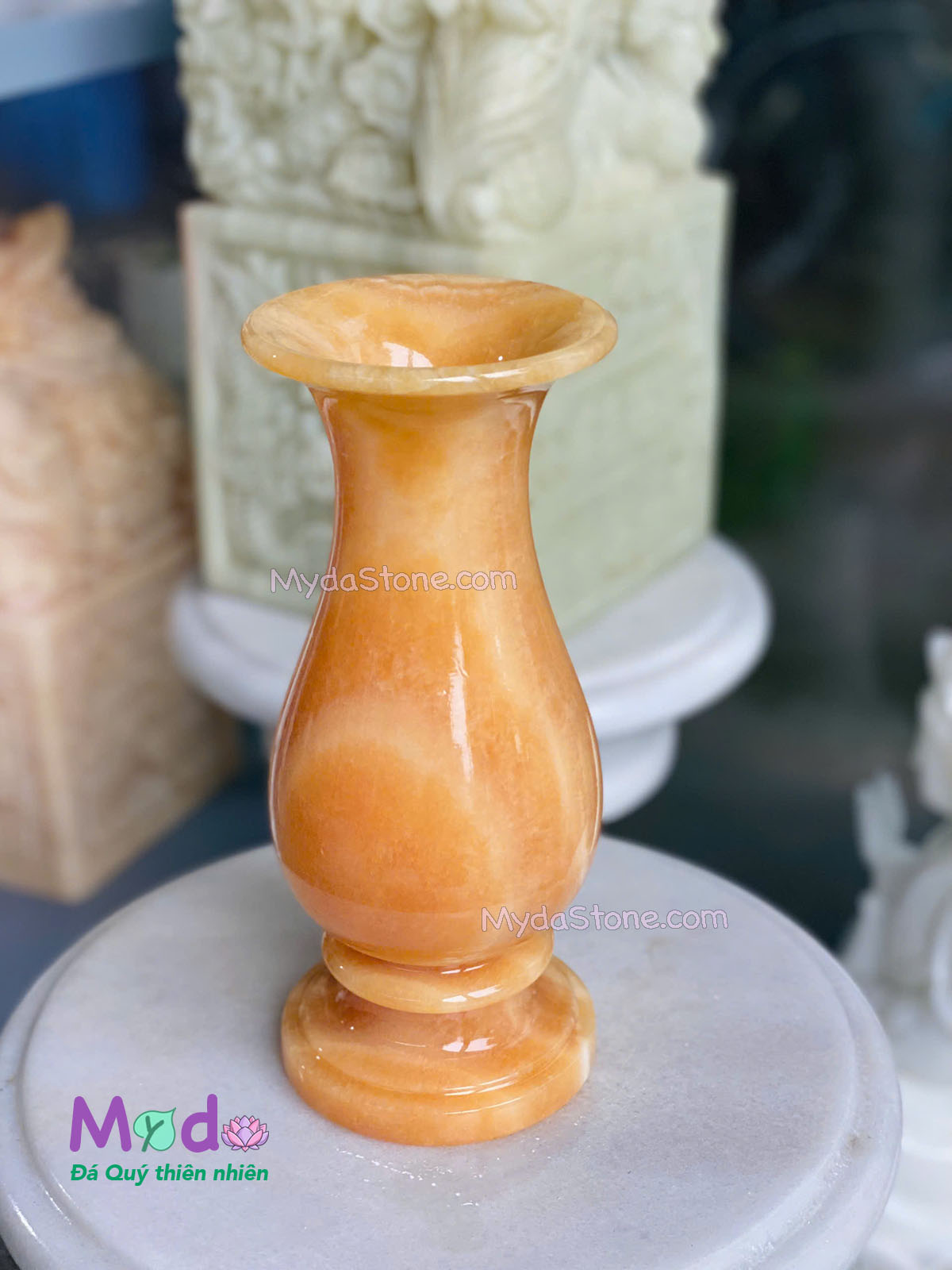 Bình Hoa đá Ngọc Hoàng Long