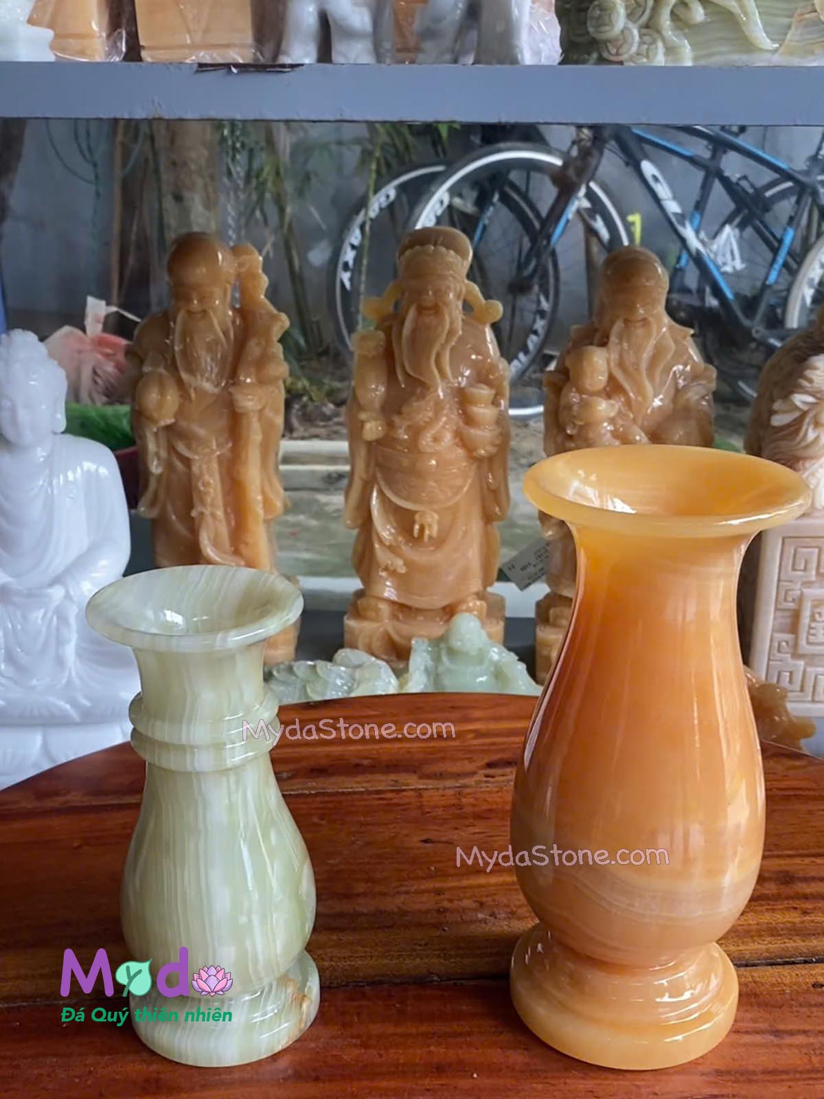 Bình Hoa đá Ngọc Hoàng Long