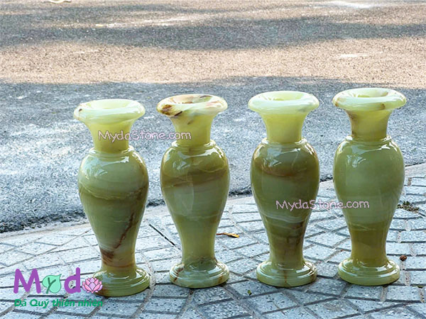 Bình hoa đá Ngọc Xanh Pakistan