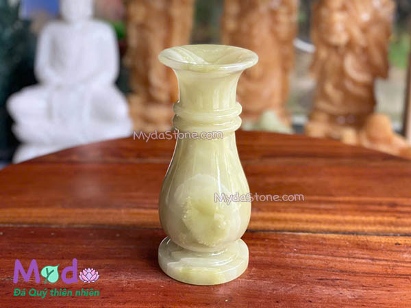 Bình Hoa đá Ngọc Xanh Pakistan