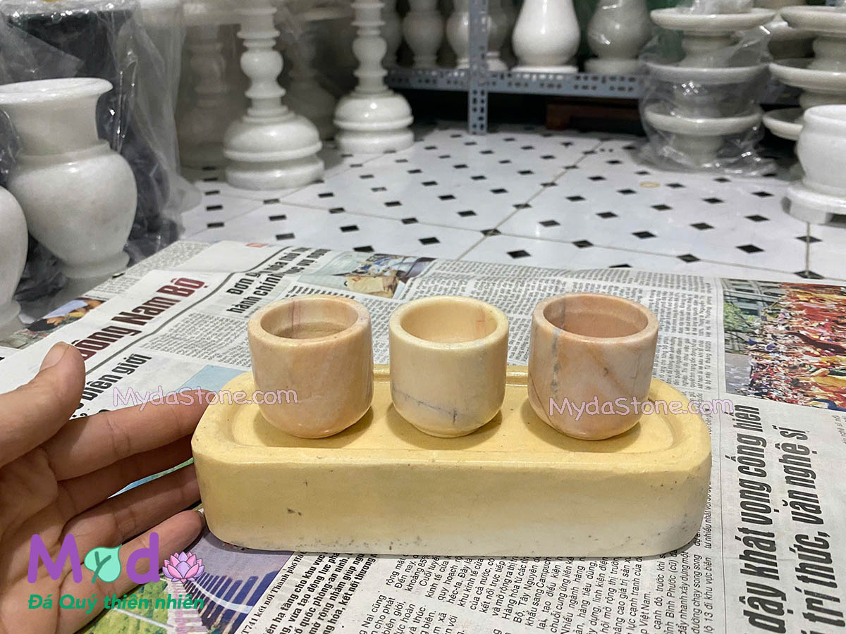 Bộ 3 Ly Nước đá Cà Rốt Vàng