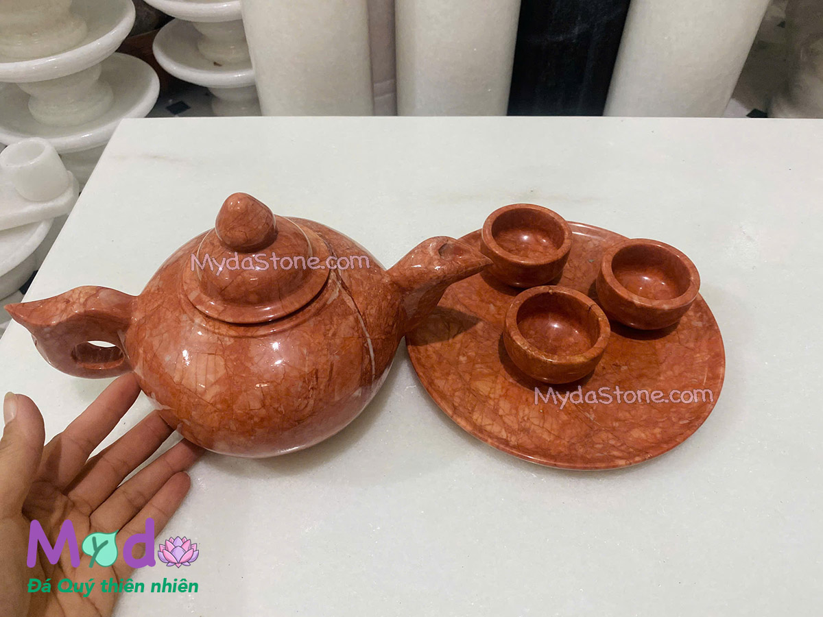 Bộ Ấm Trà đá Đỏ Thanh Hoá