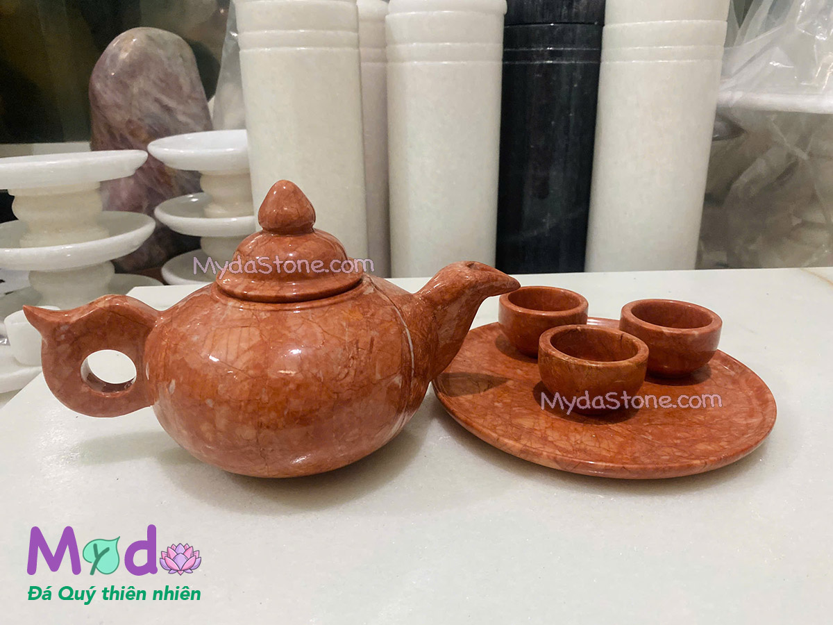 Bộ Ấm Trà đá Đỏ Thanh Hoá