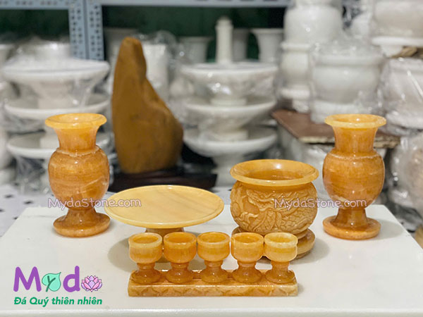 Bộ Đồ Thờ đá Ngọc Hoàng Long