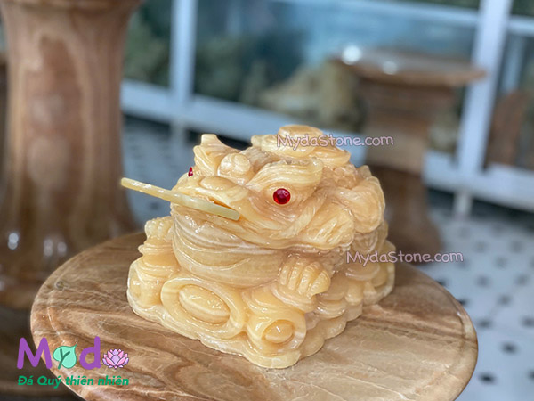 Cóc Thiềm Thừ đá Ngọc Hoàng Long