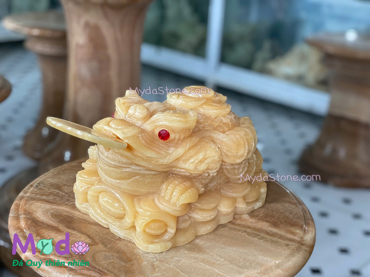 Cóc Thiềm Thừ đá Ngọc Hoàng Long