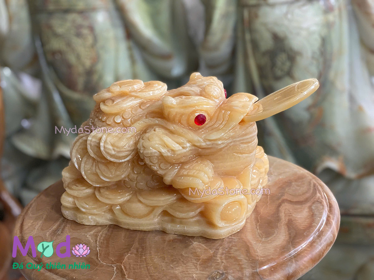 Cóc Thiềm Thừ đá Ngọc Hoàng Long