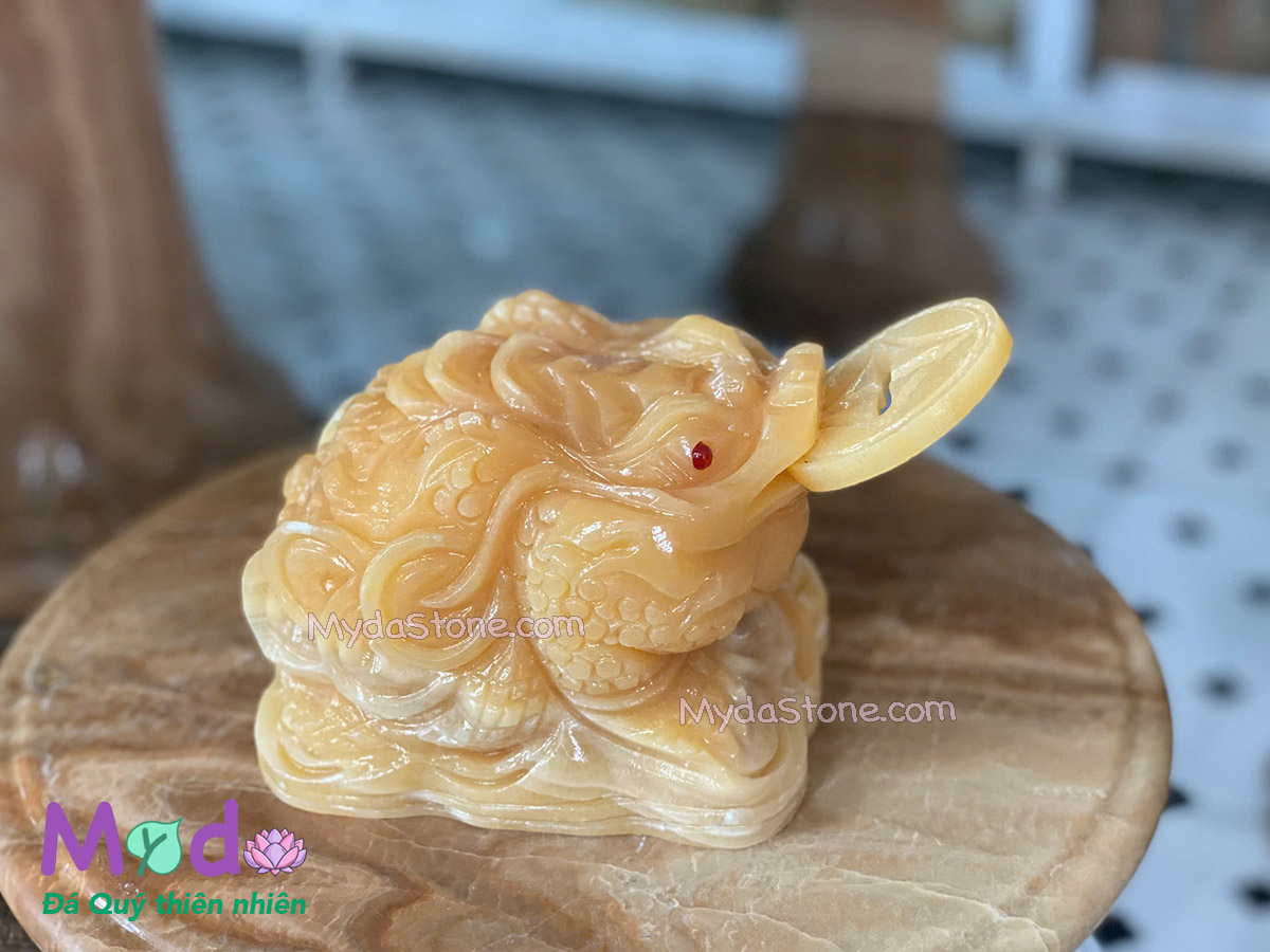 Cóc Thiềm Thừ đá Ngọc Hoàng Long