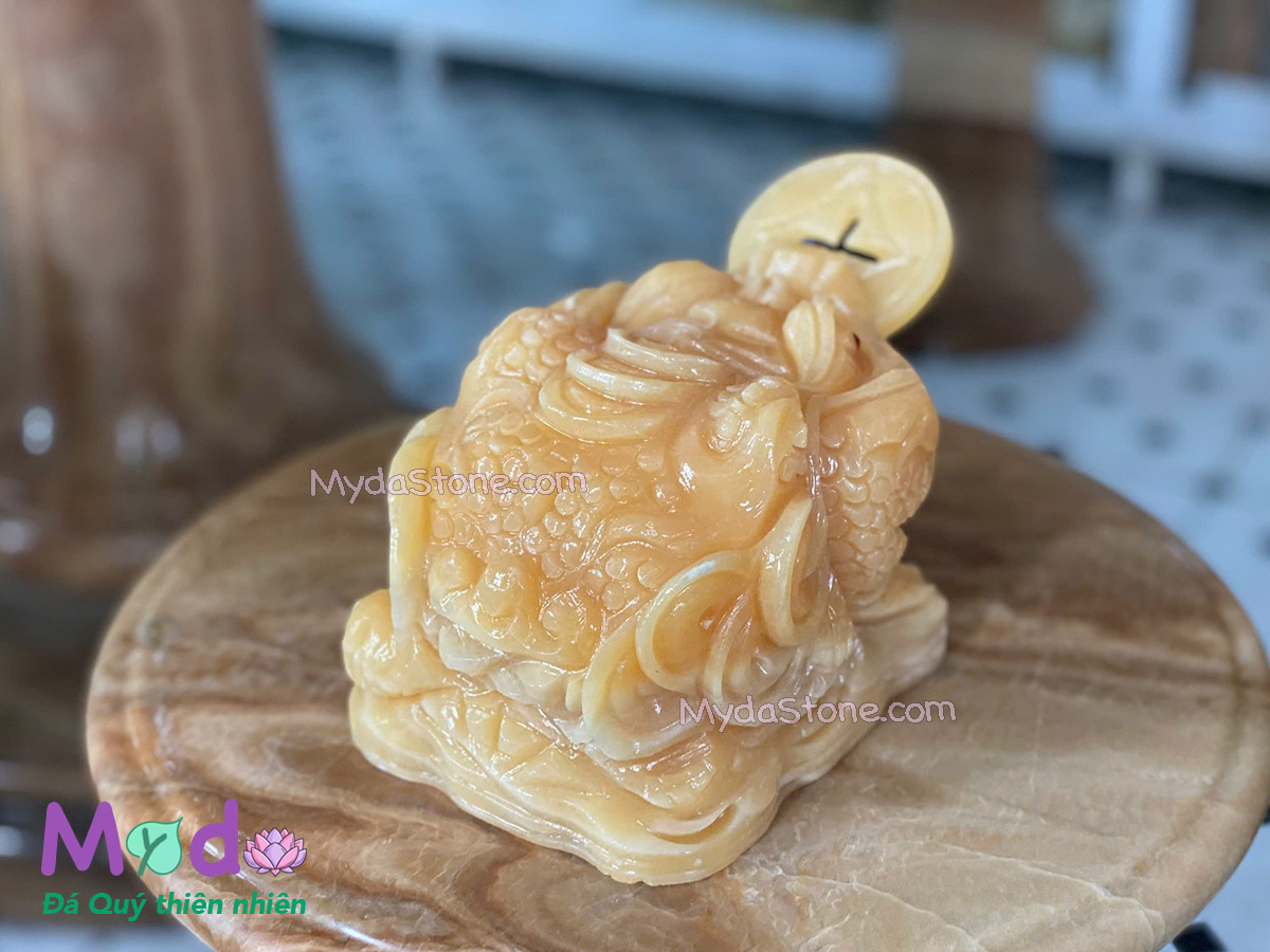 Cóc Thiềm Thừ đá Ngọc Hoàng Long