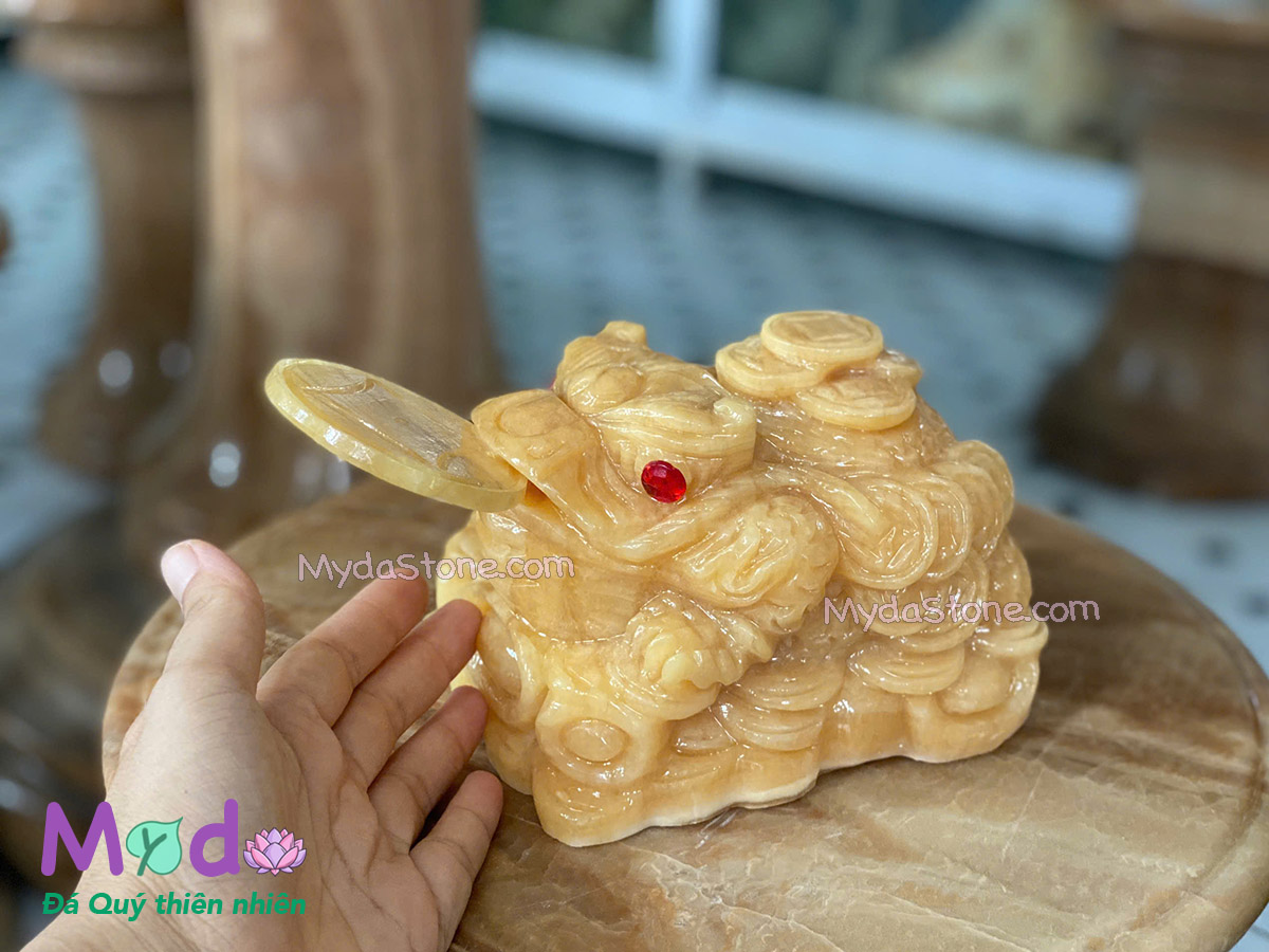 Cóc Thiềm Thừ đá Ngọc Hoàng Long