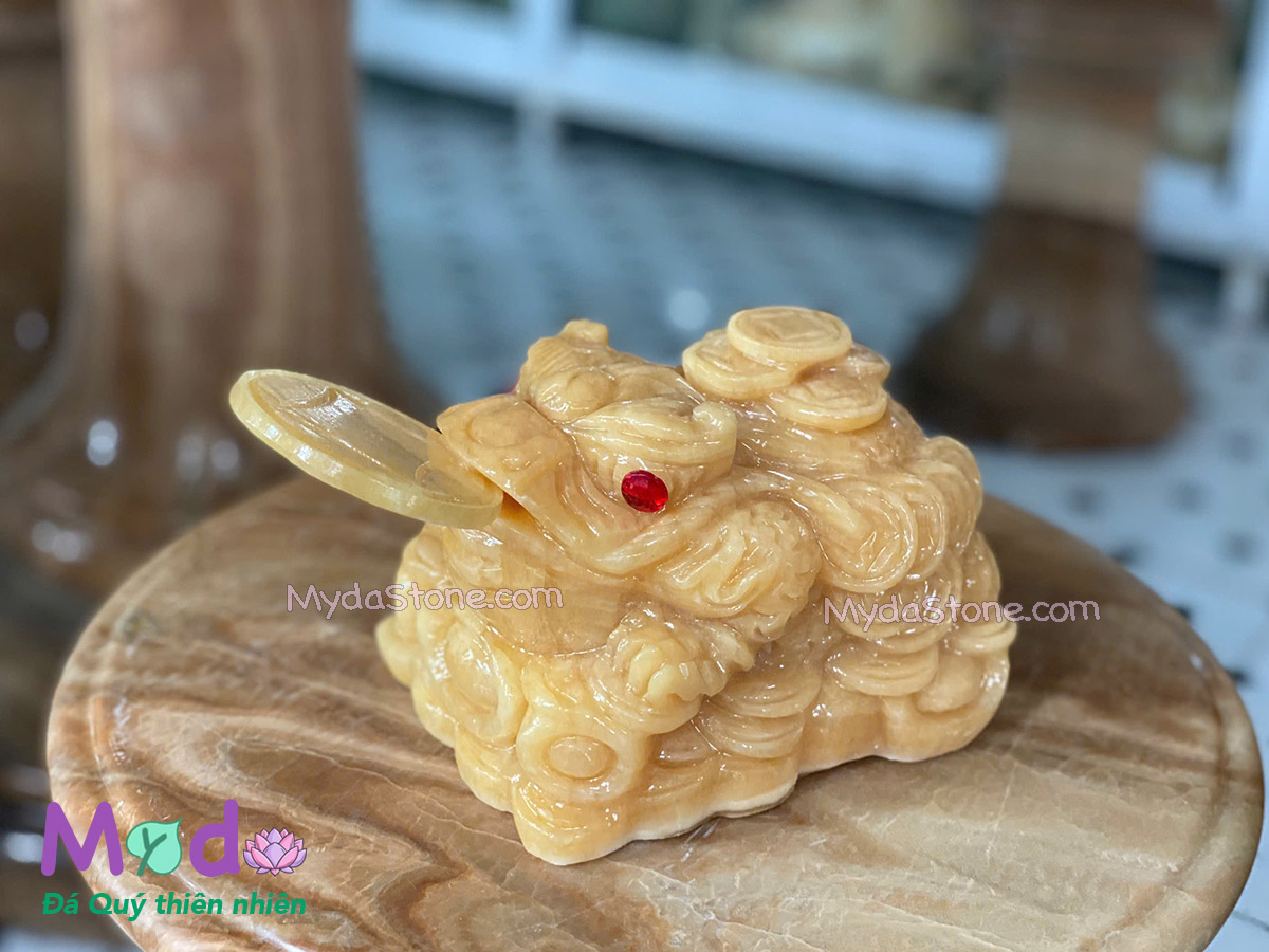 Cóc Thiềm Thừ đá Ngọc Hoàng Long