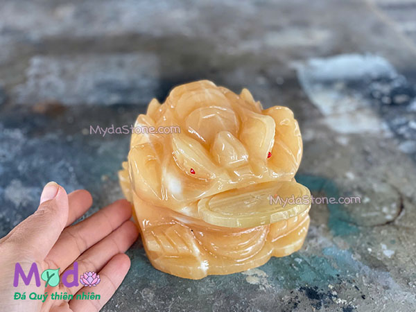 Cóc Thiềm Thừ đá Ngọc Hoàng Long