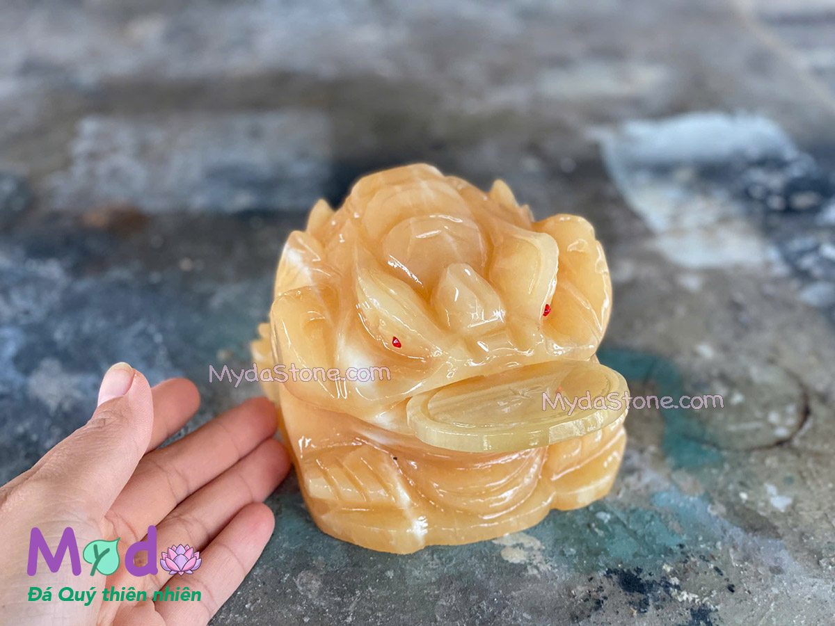 Cóc Thiềm Thừ đá Ngọc Hoàng Long