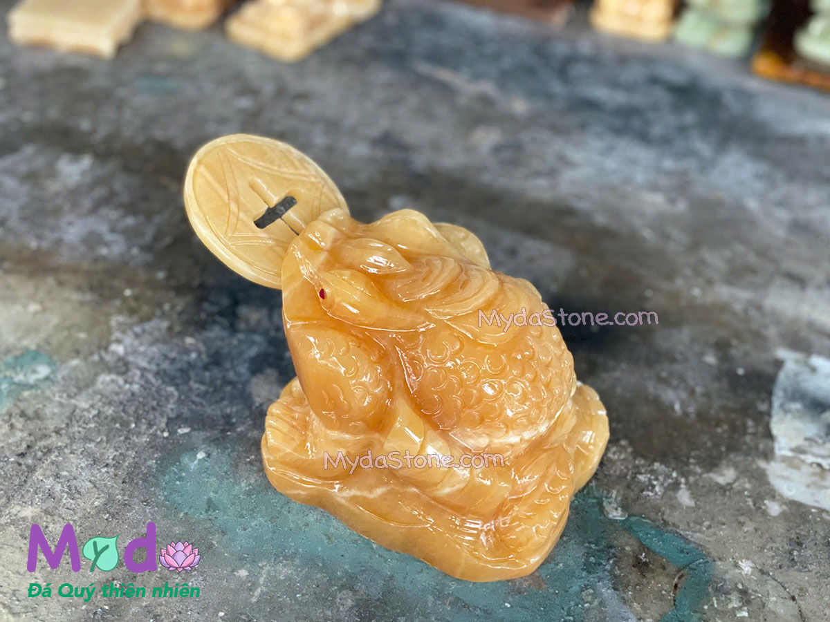 Cóc Thiềm Thừ đá Ngọc Hoàng Long