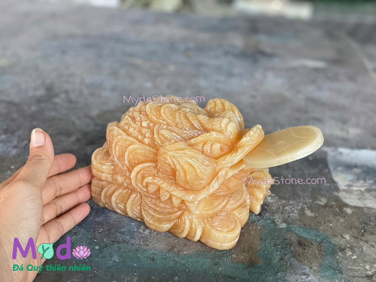Cóc Thiềm Thừ đá Ngọc Hoàng Long