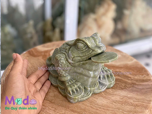 Cóc Thiềm Thừ đá Ngọc Xanh Yên Bái