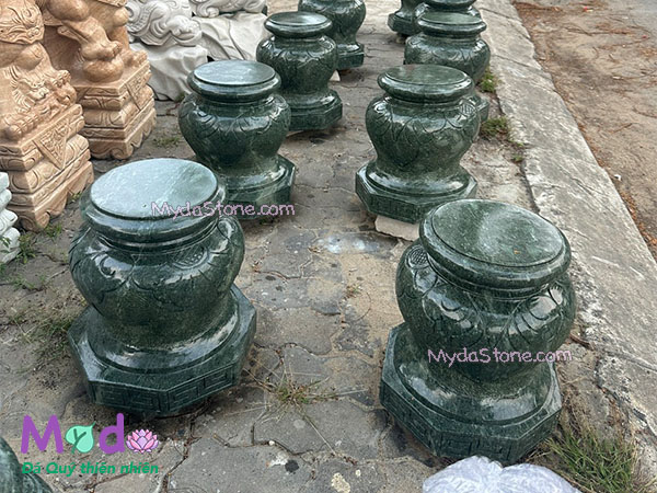 Đá Kê Chân Cột Nhà Gỗ đá Xanh Thanh Hoá