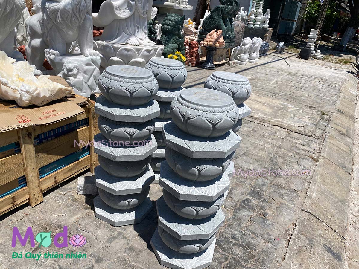 Đá Kê Chân Cột Nhà Gỗ đá Sa Thạch