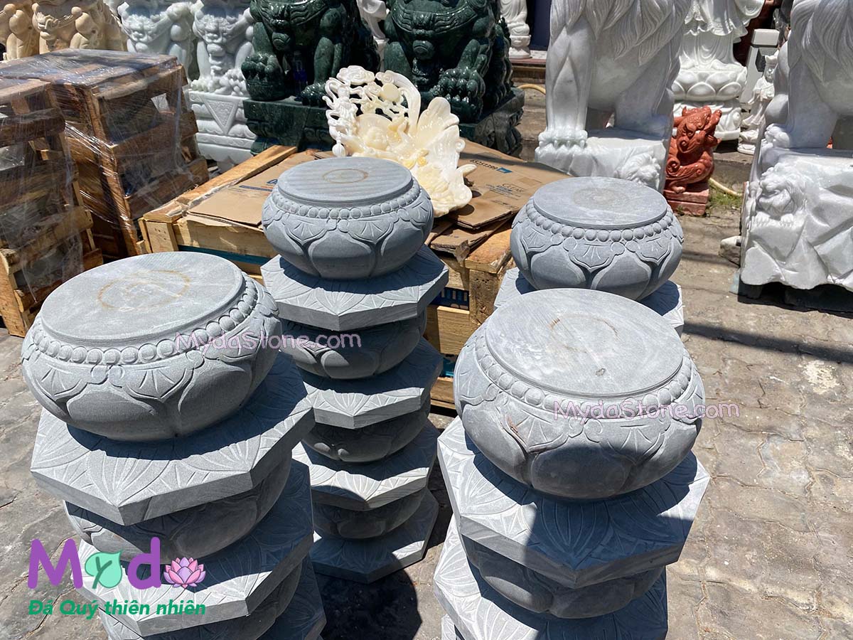 Đá Kê Chân Cột Nhà Gỗ đá Sa Thạch