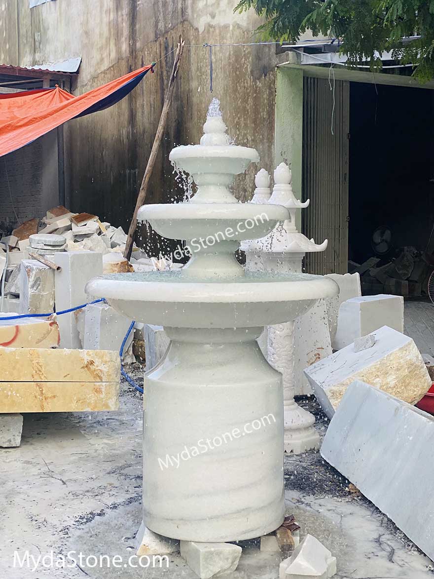 Đài Phun Nước bằng đá tự nhiên