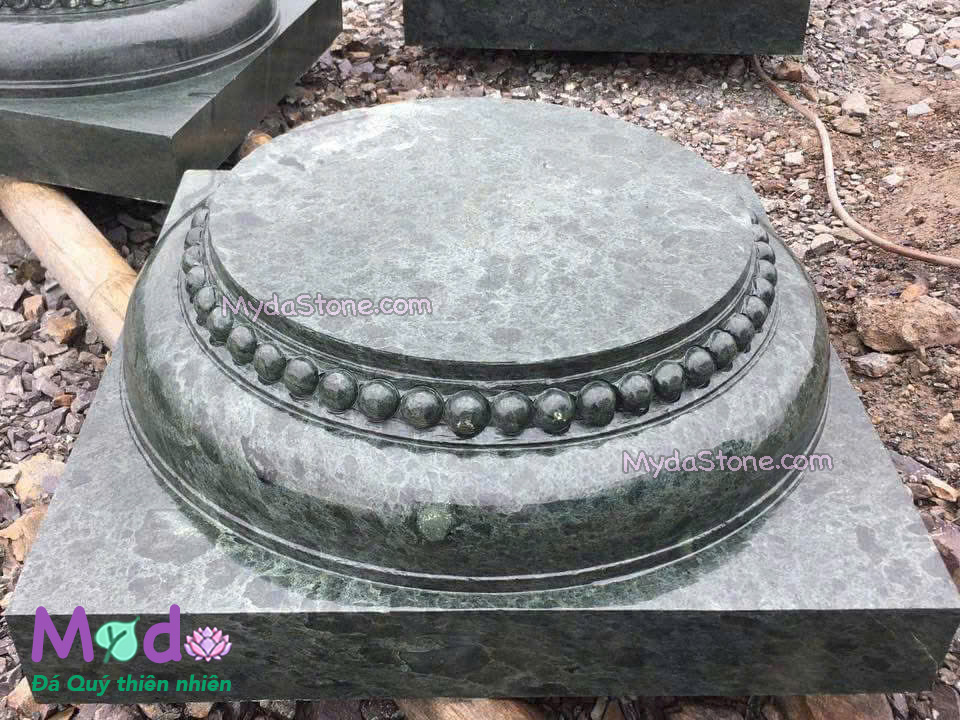 Đá Kê Chân Cột Nhà Gỗ đá Xanh Ấn Độ