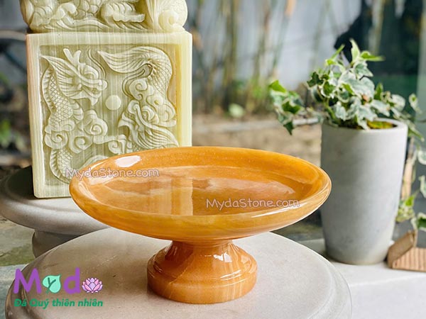 Đĩa Trái Cây đá Ngọc Hoàng Long