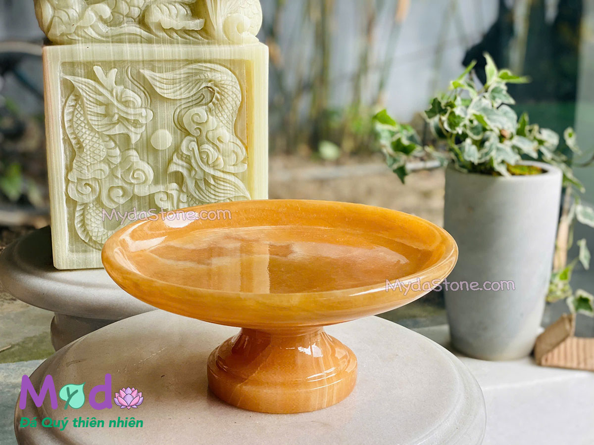 Đĩa Trái Cây đá Ngọc Hoàng Long