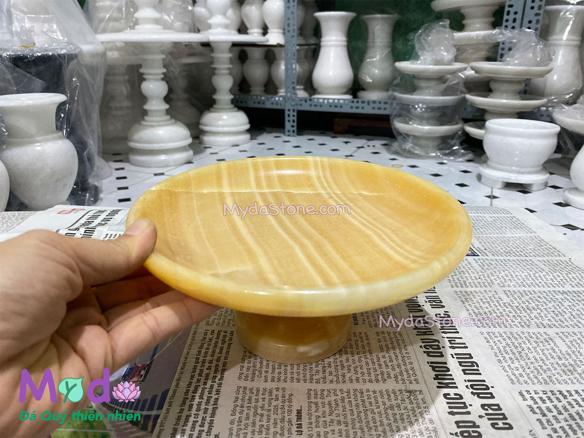 Đĩa Trái Cây đá Ngọc Hoàng Long