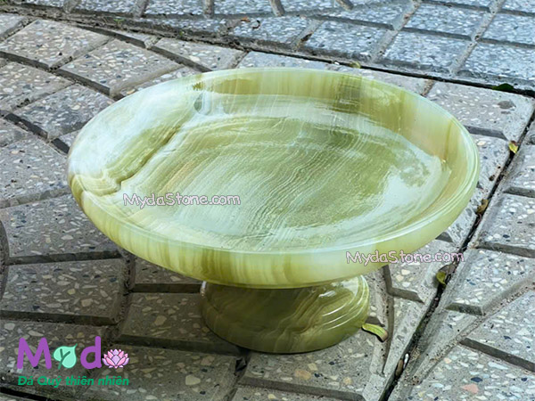 Đĩa Trái Cây đá Ngọc Xanh Pakistan