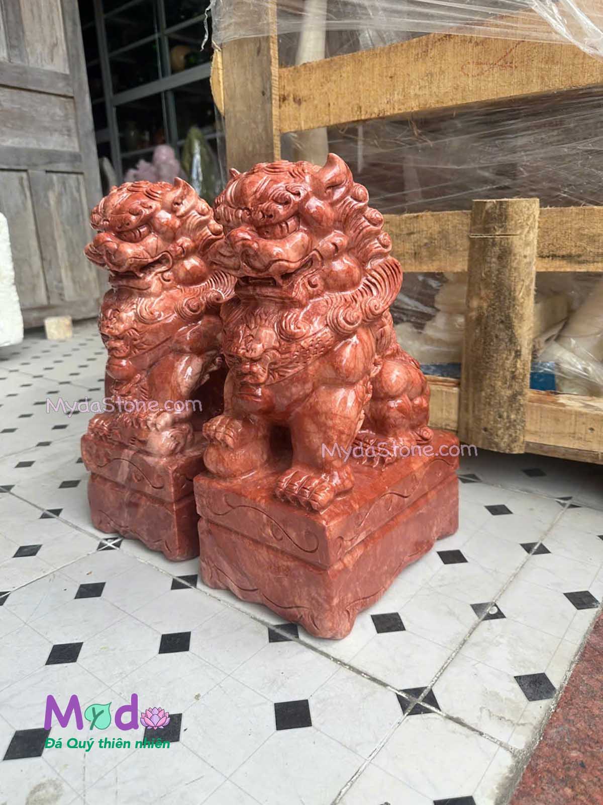 Tượng Kỳ Lân để Lăng Mộ đá Đỏ Thanh Hoá