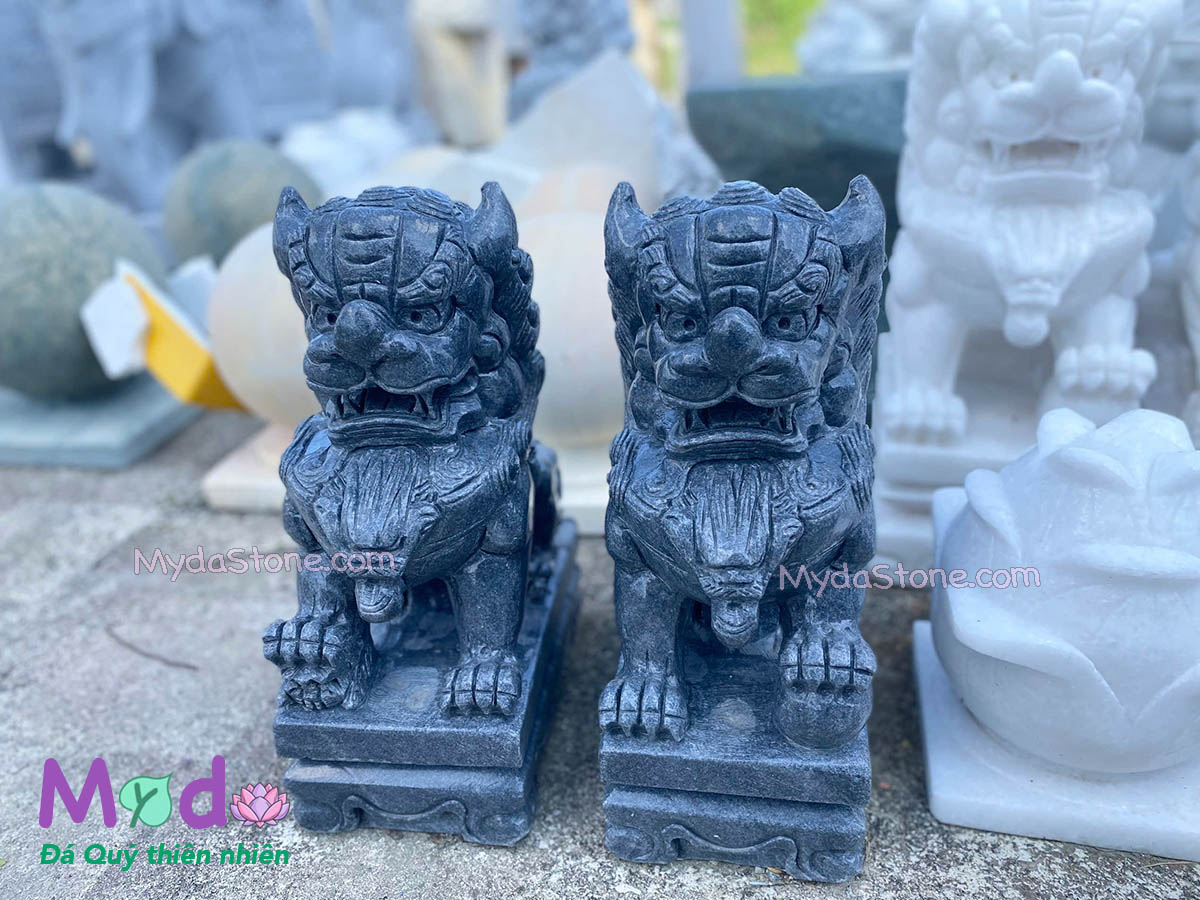 Kỳ Lân để Lăng Mộ đá Cẩm Thạch Đen