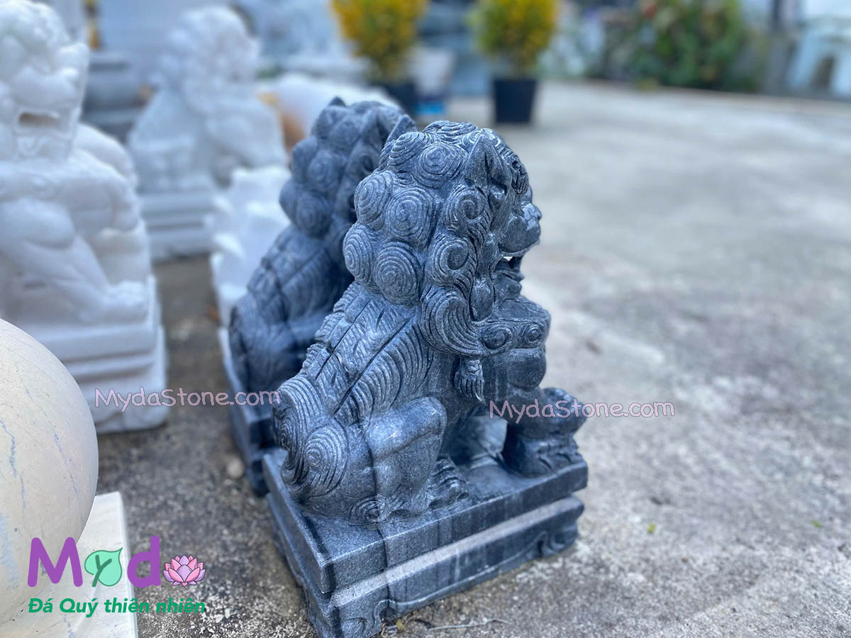 Kỳ Lân để Lăng Mộ đá Cẩm Thạch Đen