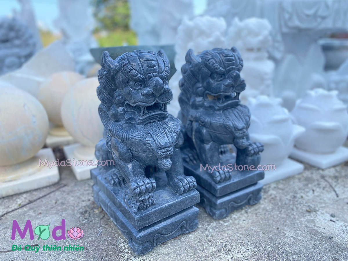 Kỳ Lân để Lăng Mộ đá Cẩm Thạch Đen