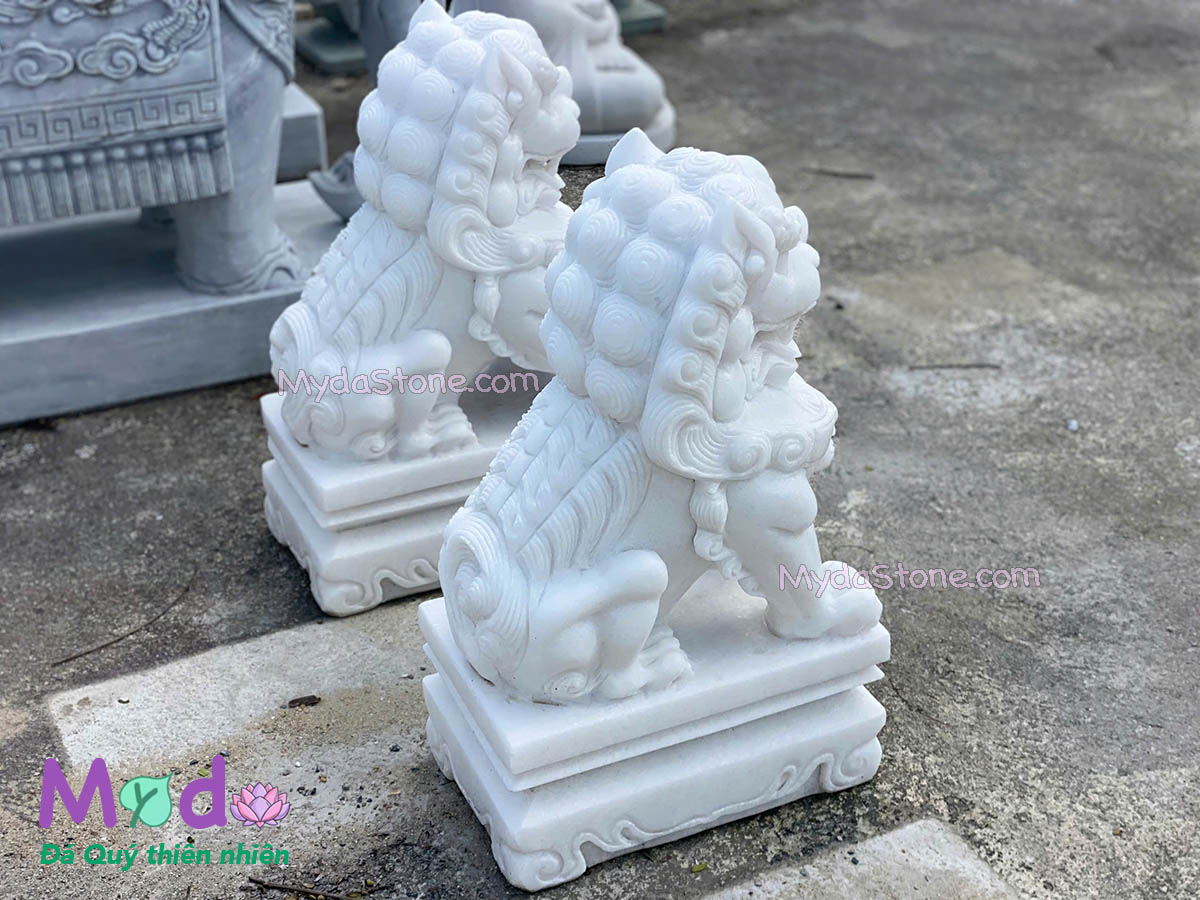 Kỳ Lân để Lăng Mộ đá Cẩm Thạch Trắng