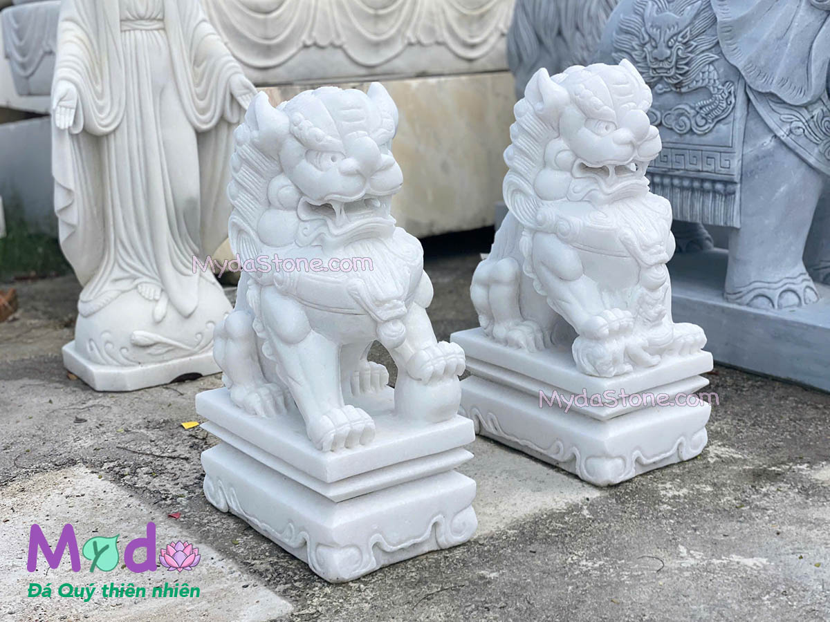 Kỳ Lân để Lăng Mộ đá Cẩm Thạch Trắng
