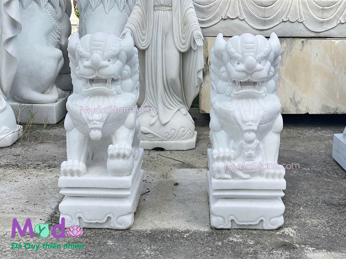 Kỳ Lân để Lăng Mộ đá Cẩm Thạch Trắng