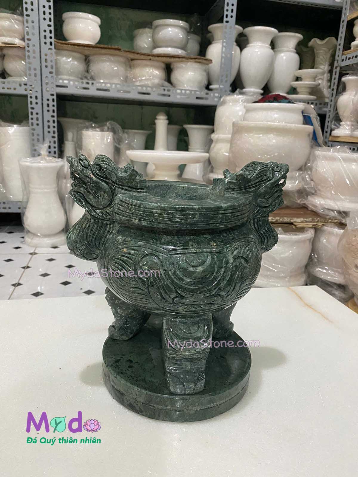 Lư Hương đá Xanh Ấn Độ