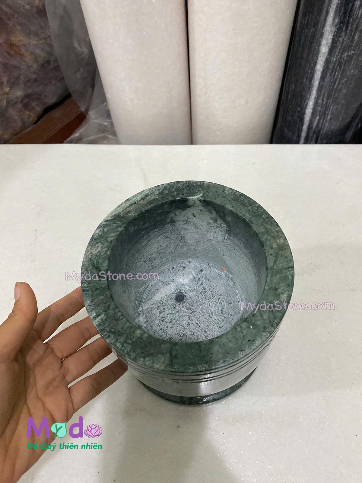 Lư Hương đá Xanh Ấn Độ