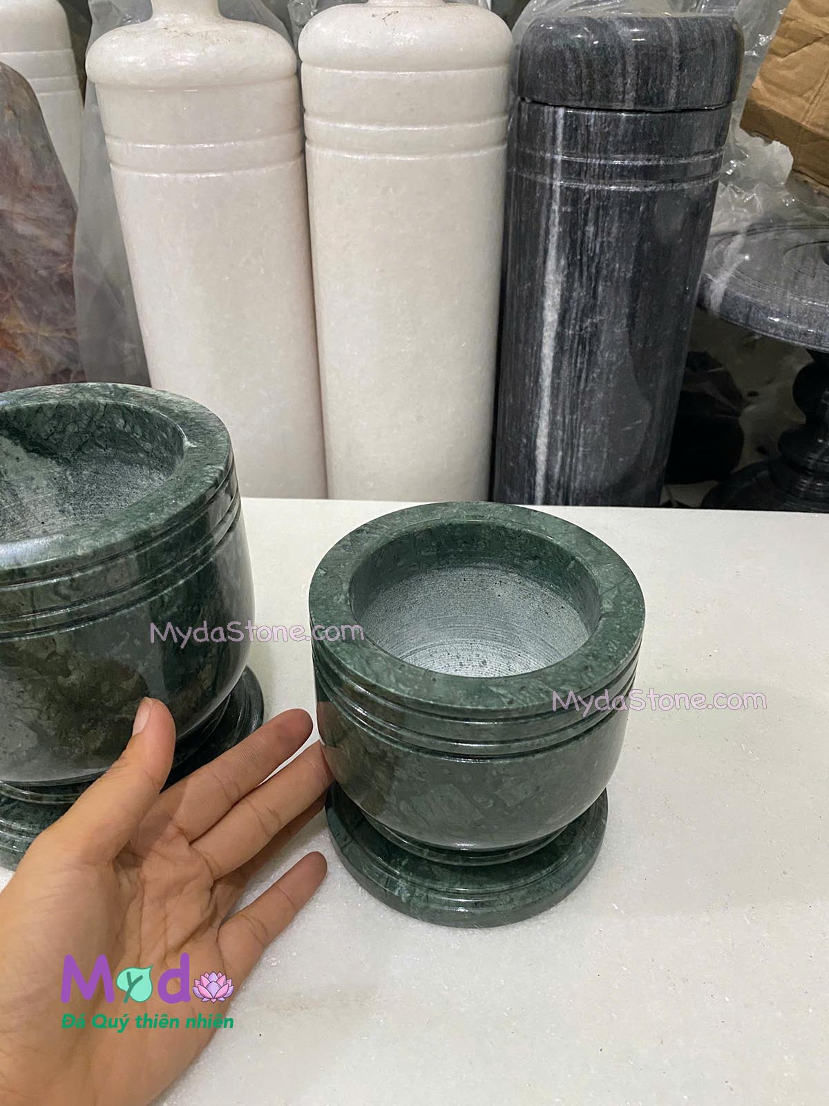 Lư Hương đá Xanh Ấn Độ