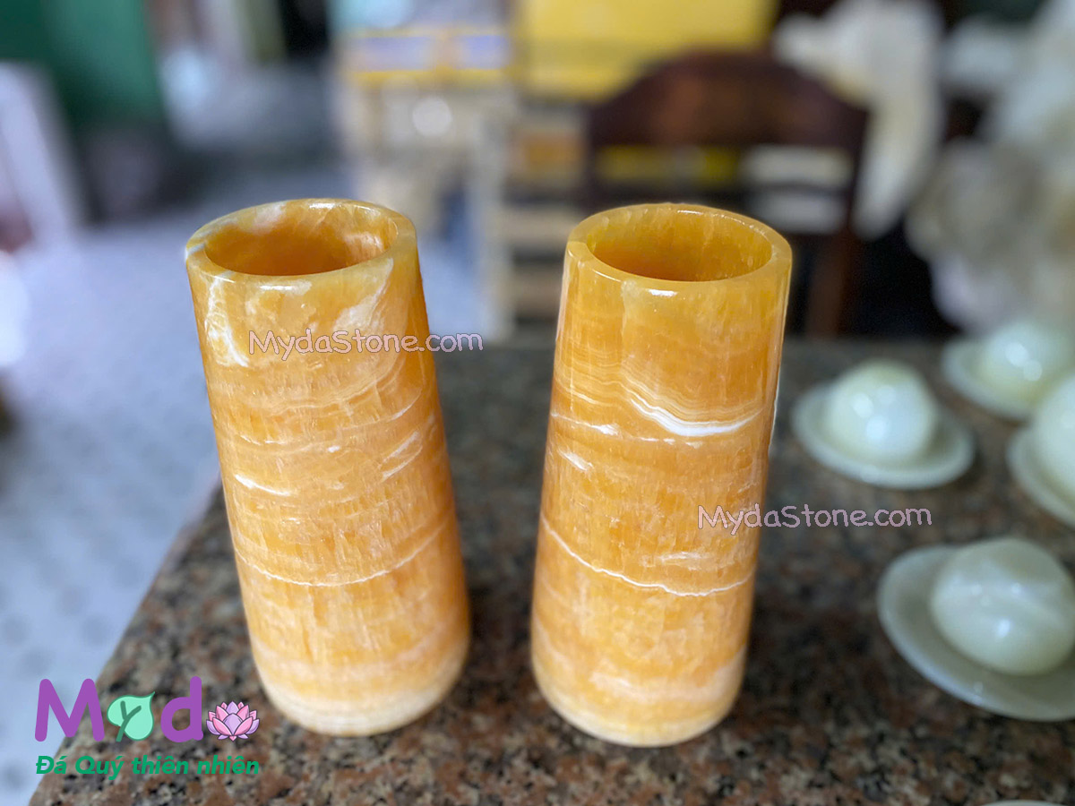Ống đựng Nhang Hương đá Ngọc Hoàng Long