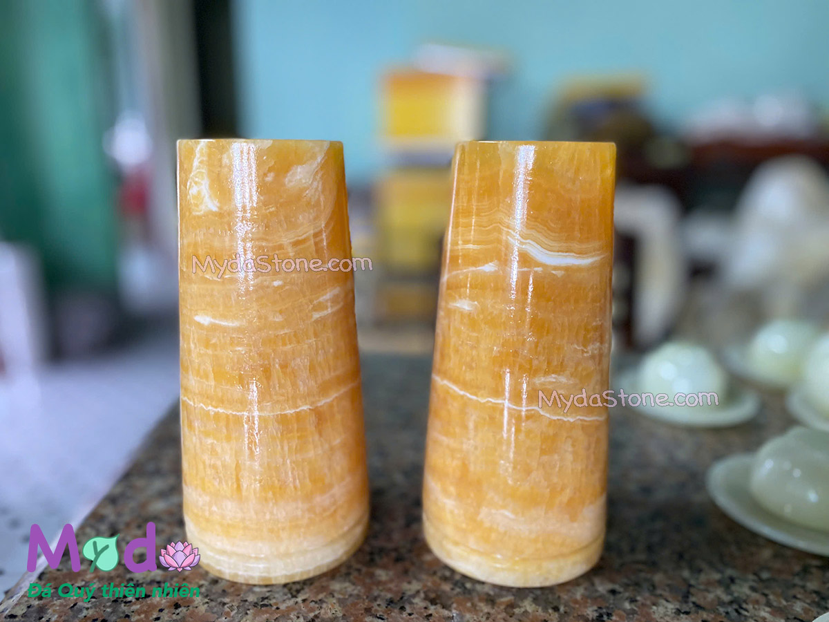 Ống đựng Nhang Hương đá Ngọc Hoàng Long